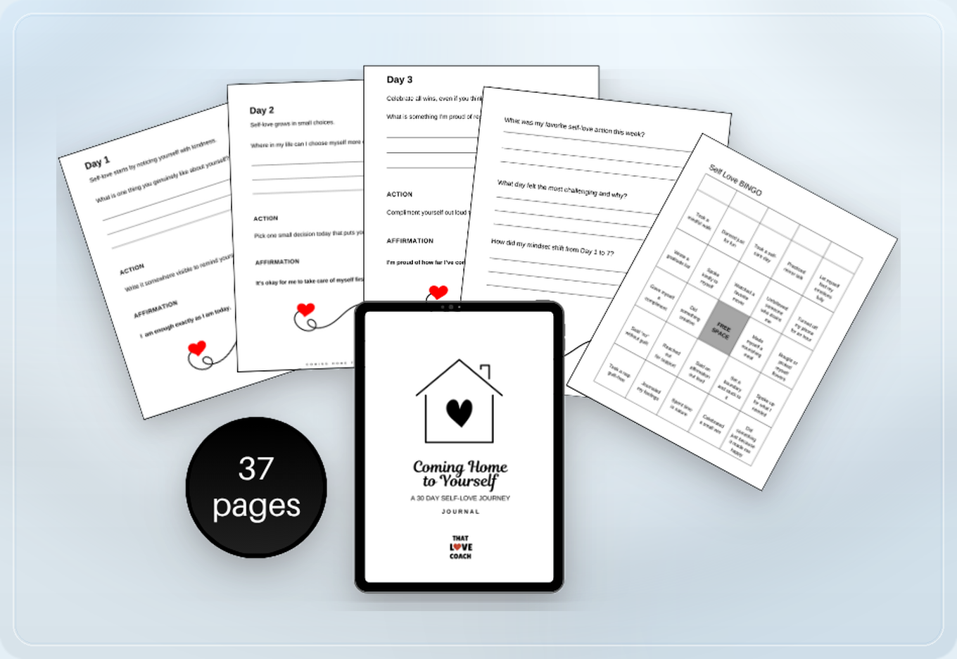 Coming Home to Yourself Journal product preview