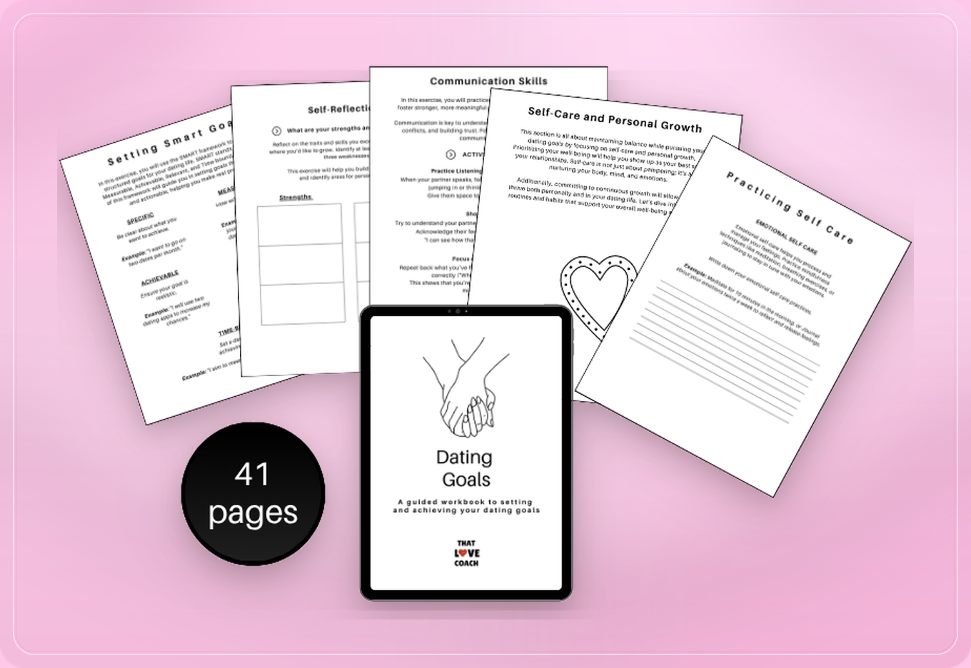 Dating Goals Workbook product preview