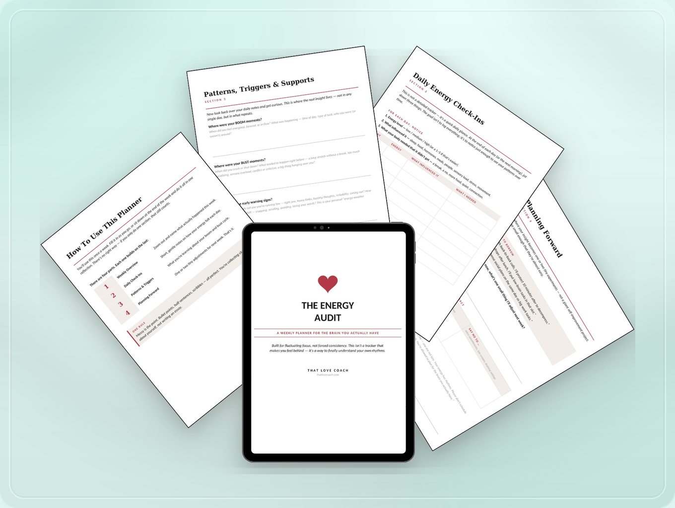 The Energy Audit planner product preview