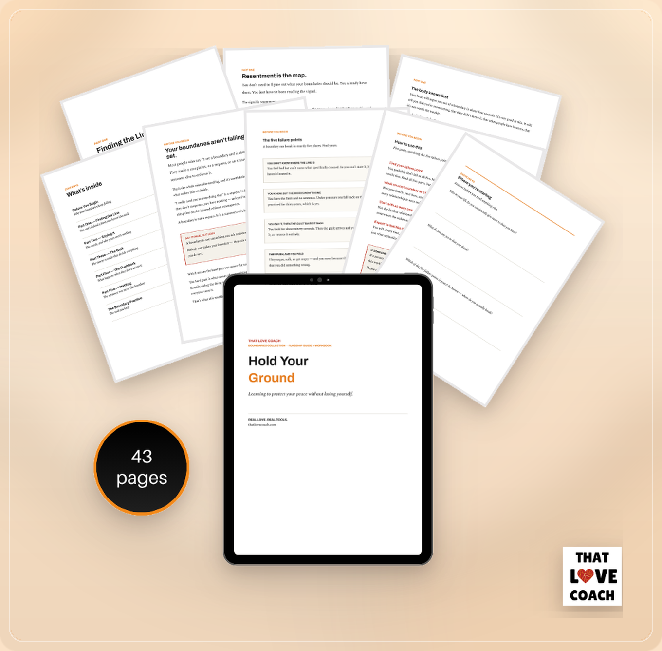 Hold Your Ground guide and workbook product preview